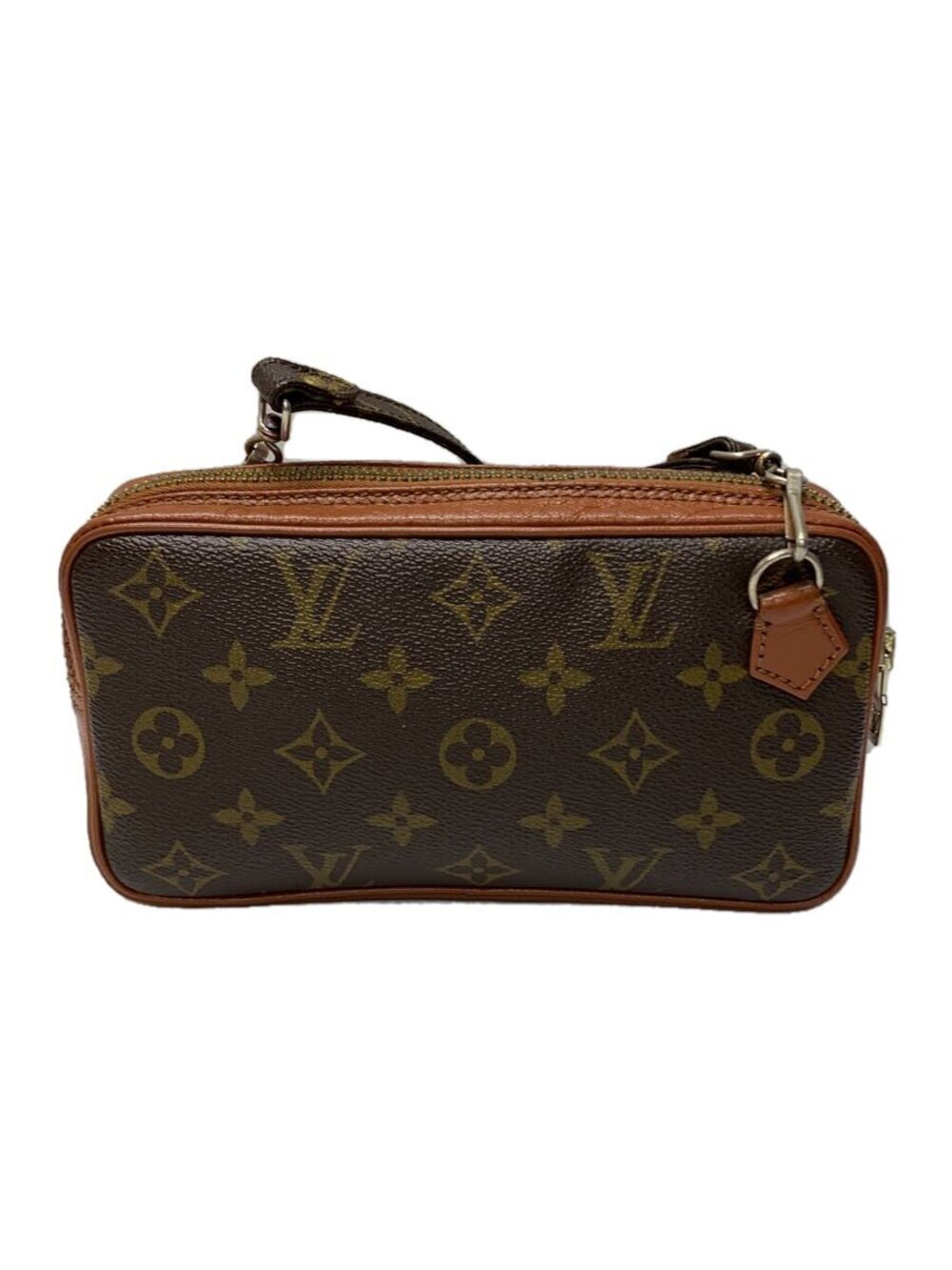 LOUIS VUITTON Pochette Marly Bandouliere Monogram Canvas Brown